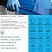 превью Нарукавник многоразовый защитный Haccper Uretex полиуретановый синий 150 мкм (40 штук в упаковке)