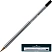превью Карандаш чернографитный НВ с ластиком Faber-Castell Grip 2001 заточенный трехгранный