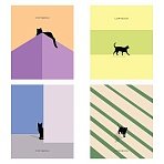 Тетрадь 96л., А5, линия на гребне BG «Перфекционизм», глянцевая ламинация