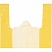 превью Пакет-майка ПНД желтый 18 мкм (30+14×57 см, 100 штук в упаковке)
