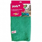 Тряпка для мытья пола York, микрофибра, 50×60см, 390г/м2, европодвес, двухсторонняя с липучками, зеленый