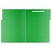 превью Папка с пластиковым скоросшивателем Berlingo «No Secret», 500мкм, полупрозрачная зеленая