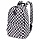 Рюкзак BRAUBERG POSITIVE универсальный, потайной карман, «Black and White», 42×28х14 см