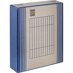 Короб архивный Attache картон синий 256х75х322 мм