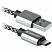 превью Кабель Defender USB09-03T PRO USB(AM) - C Type, 2.1A output, в оплетке, 1m, белый