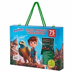 Набор ЮНОГО ХУДОЖНИКА «ОРЕЛ» для рисования и творчества в кейсе ЮНЛАНДИЯ75 предметов665674