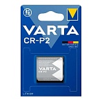Батарейка Varta CR-P2 1шт Lithium 6V (6204) (1/10/100)