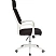 превью Кресло для руководителя Комус Мебель (Easy Chair) 680 чёрное (ткань, белый пластик)