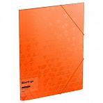 Папка на резинке Berlingo «Neon» А4, 600мкм, оранжевый неон