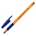 превью Ручка шариковая с грипом BRAUBERG «i-STICK POINT ORANGE», СИНЯЯ, пишущий узел 0.7 мм, линия письма 0.35 мм