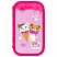 превью Пенал ЮНЛАНДИЯ, 2 отделения, картон с эффектом soft-touch, 19×11 см, «Candy friends»