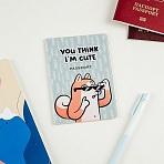 Обложка для паспорта MESHU «Cute», ПВХ, 2 кармана