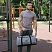 превью Сумка спортивная HEIKKI MOVE RENOWNED (ХЕЙКИ), отделение для обуви, серая, 28×51x26 см