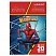 превью Набор цветного картона и бумаги А4 мелованный, 10+10 листов, в папке, HATBER,194×280 мм, «Человек-паук», 20НКБ4