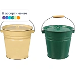 Ведро эмалированное Appetite с крышкой 12 л диаметр 30 см (артикул производителя 2с28)
