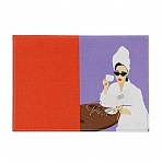Обложка для паспорта OfficeSpace «Fashion», кожа, цветная печать, тиснение фольгой