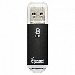 Флеш-память SmartBuy V-Cut 8Gb USB2.0 черная