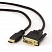 превью Кабель HDMI-DVI-D, 1.8 м, GEMBIRD, экранированный, для передачи цифрового видео, CC-HDMI-DVI-6