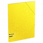 Папка на резинке Berlingo «Neon» А4, 600мкм, желтый неон