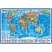 превью Карта «Мир» политическая Globen, 1:15.5млн., 1990×1340мм, интерактивная, с ламинацией, европодвес