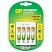 превью Зарядное устройство GP E411/75AAAHCCS-2CR1, 4 слота + 4 акк. 750 mAh