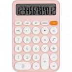 Калькулятор настольный Deli EM124PINK розовый 12-разр