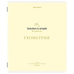 Тетрадь предметная CREATIVE 48 л., обложка картон, ГЕОМЕТРИЯ, клетка, подсказ, BRAUBERG