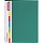 Папка-скоросшиватель с пружинным механизмом Attache Rainbow Style пластиковая А4 зеленая (0.45 мм, до 150 листов)