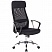превью Кресло для руководителя Easy Chair 589 TC черное (сетка/ткань/хромированный металл)