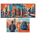 Тетрадь 48л., А5, клетка BG «Urban», суперэконом