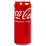 Напиток Coca-Cola газ. ж/б, 0.33л, Польша