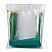превью Механизм для скоросшивателя Attache разъемный металлопластиковый зеленый (80х110 мм, 10 штук в упаковке)