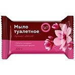 Мыло туалетное OfficeClean «Аромат цветов», флоу-пак, 100г. 