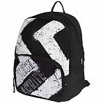 Рюкзак Berlingo Light «Black White» 39.5×28×16см, 2 отделения, 3 кармана, уплотненная спинка