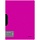 Папка с пластиковым клипом Berlingo «Radiance» А4, 450 мкм, желтый/розовый градиент