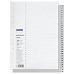 Разделитель листов OfficeSpace А4, 31 лист, цифровой 1-31, серый, пластиковый