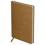 Ежедневник недатированный, А5, 136л., твердый переплет, кожзам, BG «Pattern. Beige», бежевый