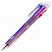 превью Ручка многоцветная шариковая автоматическая 8 ЦВЕТОВ, узел 0.7 мм, на блистере, BRAUBERG KIDS