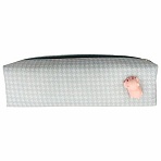 Пенал ЮНЛАНДИЯ ЮНИОР, 1 отделение, полиэстер, аппликация, Piggy, 20×6х4 см