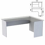 Стол компактный ЧАСТЬ 2 «Арго»1600×1200х760 ммправыйсерый
