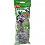 Губки для сильных загрязнений Paclan Practi металлические 75×75 мм 3 штуки в упаковке