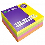 Самоклеящийся блок Berlingo «Ultra Sticky», 75×75мм, 320л, 4 неоновых цвета
