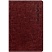 превью Телефонная книга А7, 64л., кожзам, BG «Nebraska. Dark red», с вырубкой