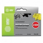 Картридж струйный CACTUS (CS-PGI2400XLY) для CANON iB4040/MB5040/MB5340, желтый, ресурс 1500 стр. 