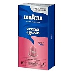 Кофе в капсулах LAVAZZA «Crema&Gusto Dolce» для кофемашин Nespresso10 порций