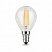превью Лампа светодиодная Gauss LED Filament 9 Вт E14 шарообразная 2700 K теплый белый свет