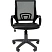 превью Кресло офисное Комус Мебель (Easy Chair) 304 чёрное (экокожа/сетка, пластик)