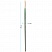 превью Кисть художественная щетина Гамма «Пейзаж», плоская, укороченный ворс №2, длинная ручка