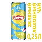 Чай холодный Lipton зеленый ж/б 0.25л 12шт/уп