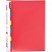 превью Папка-скоросшиватель с пружинным механизмом Attache Diagonal пластиковая А4 красная (0.6 мм, до 150 листов)
